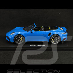 Porsche 911 Turbo S Cabriolet Typ 992 2020 Sharkblau 1/18 GT Spirit GT441