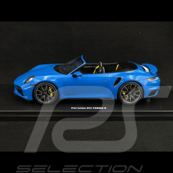 Porsche 911 Turbo S Cabriolet Type 992 2020 Shark Blue 1/18 GT Spirit GT441