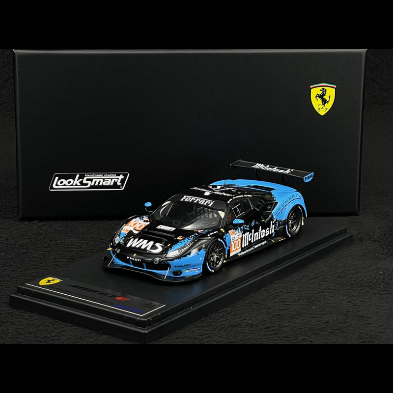Ferrari 488 GTE EVO #100 Walkenhorst Motorsport 24H Le Mans 2023 Hull Haryanto 1 43 Scale Looksmart Resin Model Car
