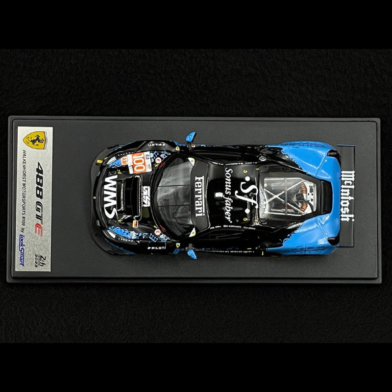 LookSmart 1/43 Ferrari 488 GTE #100 - 24 Heures Du Mans 2023 - NO SPARK