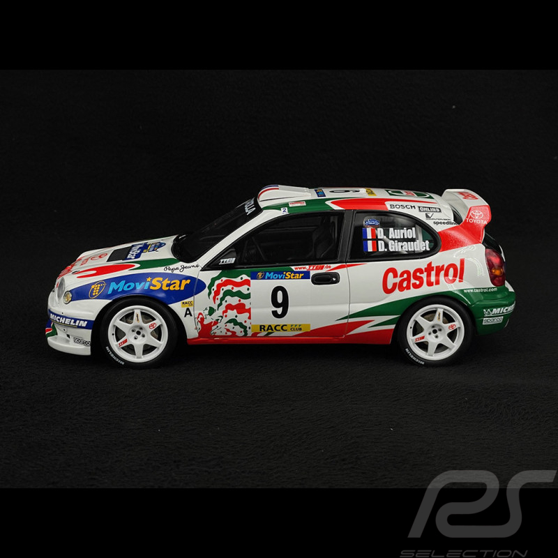 Didier Auriol Toyota Corolla WRC n° 9 Sieger Rallye Catalunya 1998 1/18 Ottomobile OT1102