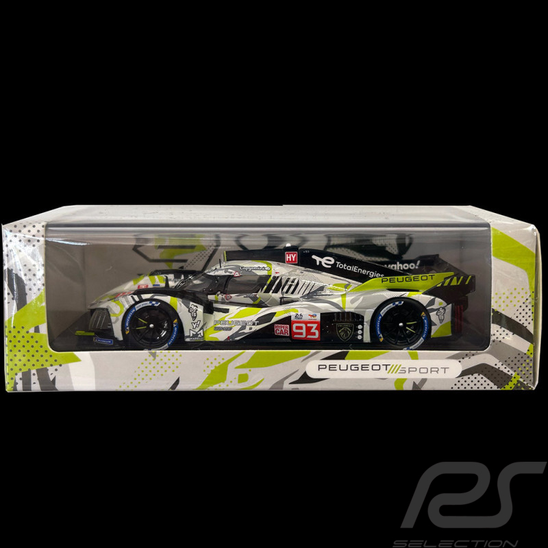 Peugeot 9x8 n° 93 24h Le Mans 2024 Peugeot TotalEnergies 1/43 Spark SP588