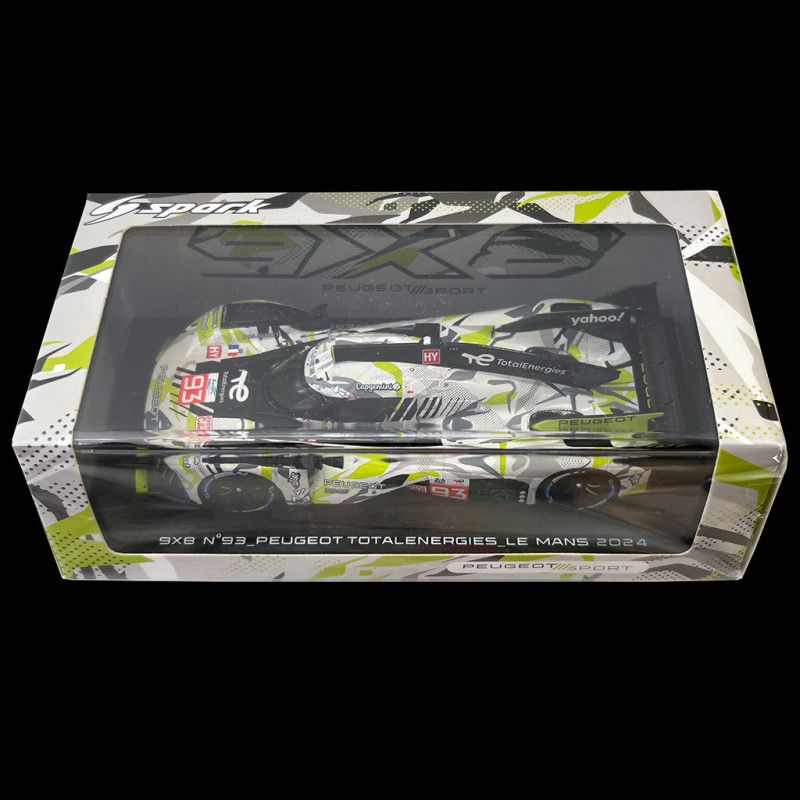 PEUGEOT 9X8 N°93 8ème 24H LE MANS 2023 SPARK 1/18