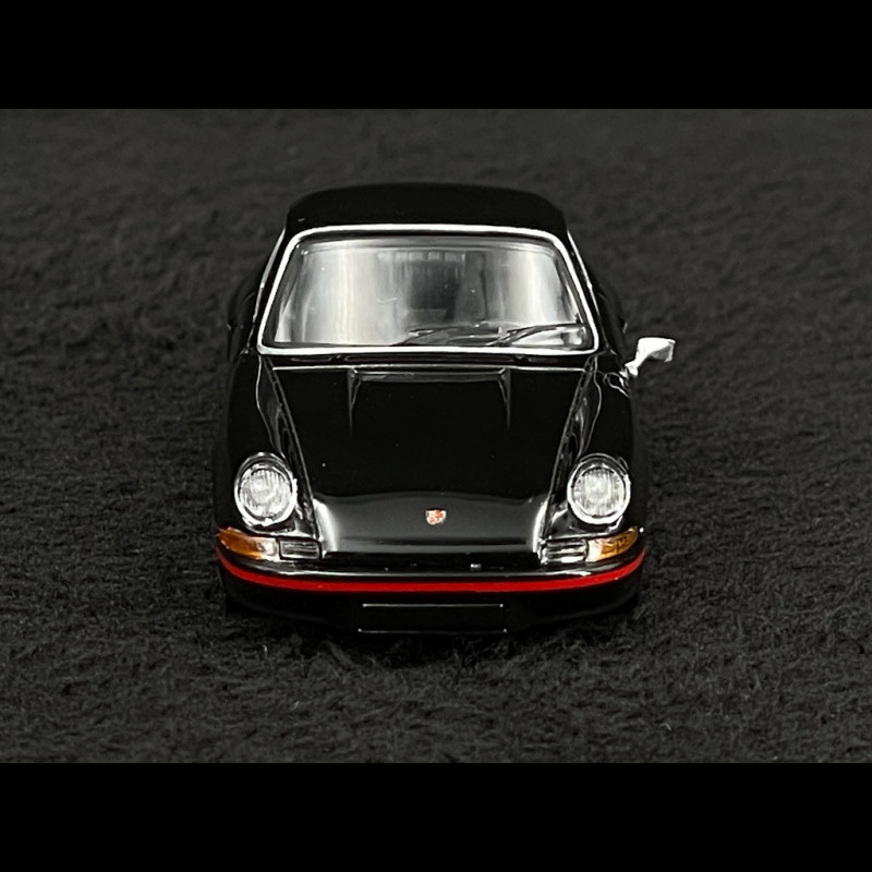 MINI GT Porsche 911 Carrera RS 2.7 1/64 Diecast Nero/Rosso - MGT00688 TSM MODEL