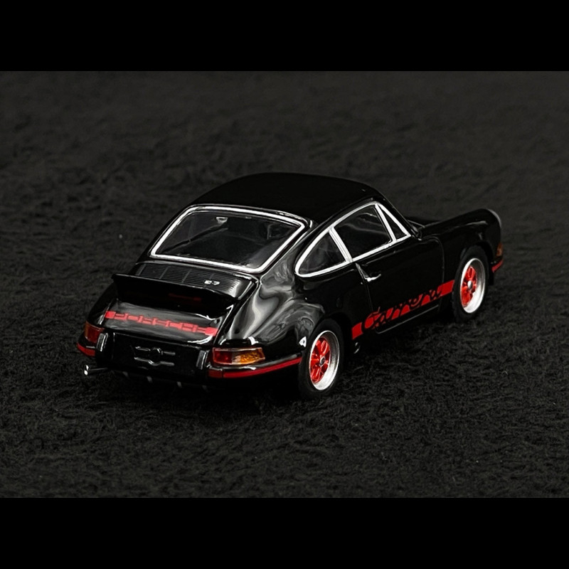 Porsche 911 Carrera RS 2.7 1973 Black / Red 1/64 Spak MGT00688-L
