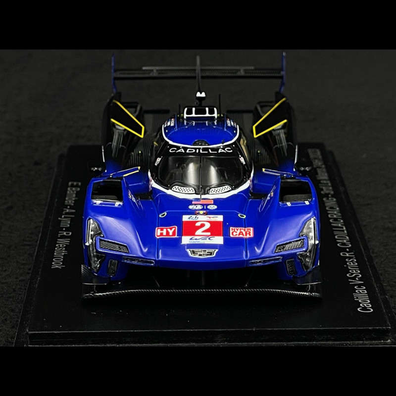 Miniature Spark 1/18 - Glickenhaus 7 - 24H Le Mans 2022 - 3ème Place - Résine Rouge