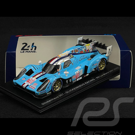 Glickenhaus 007 LMH n° 708 6ème 24h Le Mans 2023 Scuderia Glickenhaus 1/43 Spark S8732