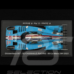 Glickenhaus 007 LMH n° 708 6ème 24h Le Mans 2023 Scuderia Glickenhaus 1/43 Spark S8732