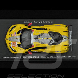 Chevrolet Corvette C8 R n° 33 Vainqueur 24h Le Mans 2023 Corvette Racing 1/43 Spark S8760