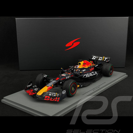 Max Verstappen Red Bull RB19 n° 1 Winner GP Monaco 2023 F1 1/18 Spark 18S894