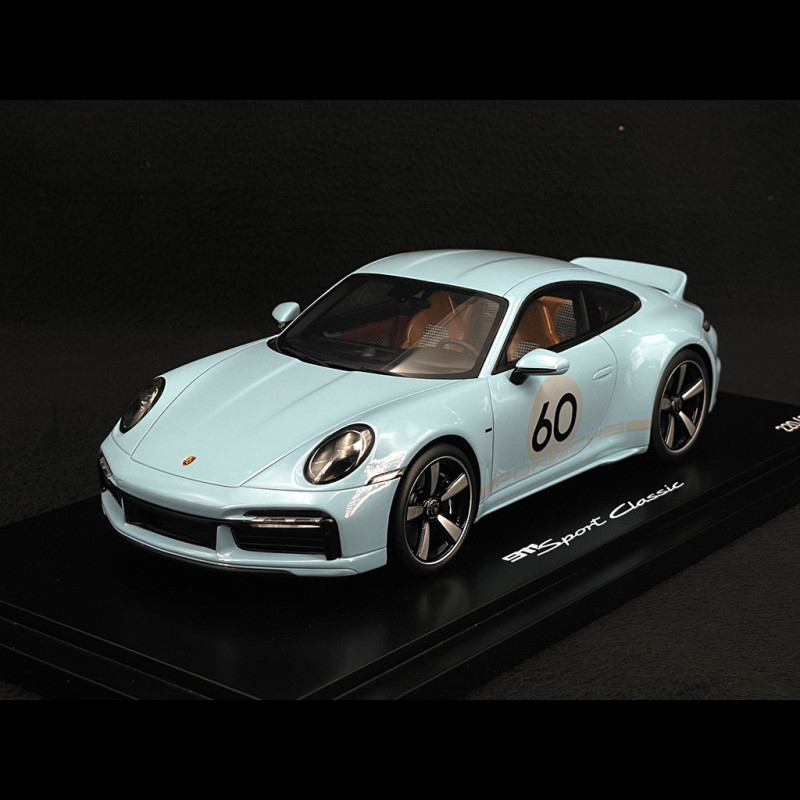 Porsche 911 Sport Classic Type 992 2022 Meissen Blue 1/18 Spark