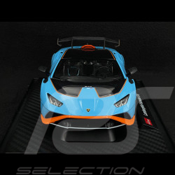 Lamborghini Huracan STO 2023 Gulf blue / Orange 1/18 Rastar 63800