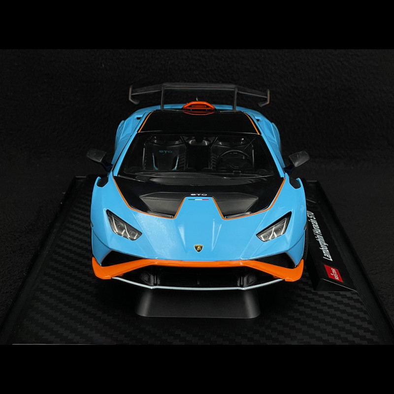 LOOKSMART LOOLS523SA Lamborghini Huracan STO Bleu Aegeus 60eme 1/43