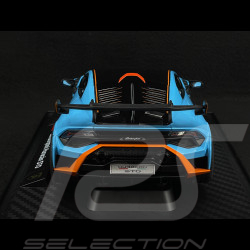 Lamborghini Huracan STO 2023 Gulf blue / Orange 1/18 Rastar 63800