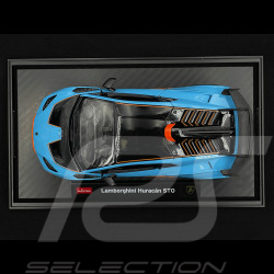 Lamborghini Huracan STO 2023 Gulf blue / Orange 1/18 Rastar 63800