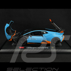 Lamborghini Huracan STO 2023 Gulf blue / Orange 1/18 Rastar 63800