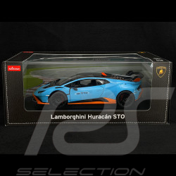 Lamborghini Huracan STO 2023 Bleu Gulf / Orange 1/18 Rastar 63800