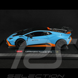 Lamborghini Huracan STO 2023 Gulfblau / Orange 1/18 Rastar 63800