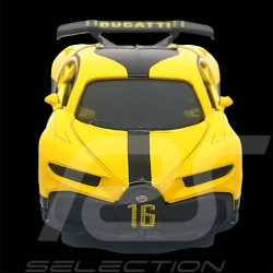 Bugatti Chiron Pur Sport Premium cars 213C-2 Yellow / Black 1/59 Majorette 212053052