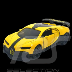 Bugatti Chiron Pur Sport Premium cars 213C-2 Jaune / Noir 1/59 Majorette 212053052