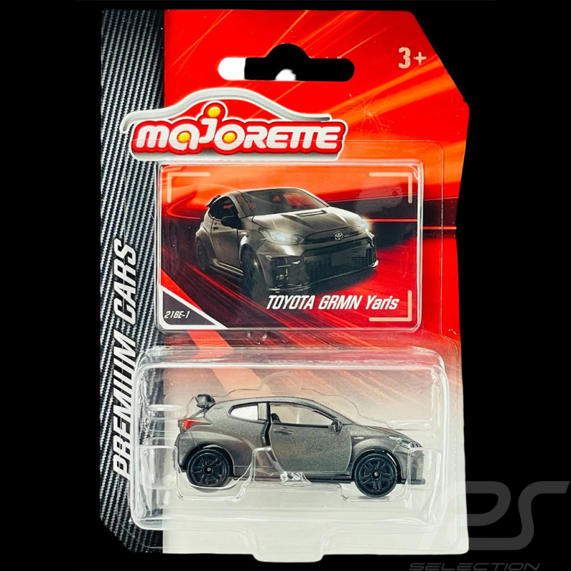 Toyota GRMN Yaris Garmin Premium cars 216E-1 Dark grey 1/59 Majorette 212053052
