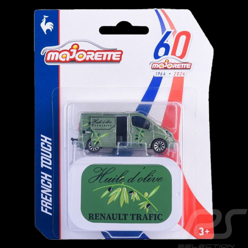 Renault Trafic French Touch Deluxe cars Huile d'Olive Vert 1/59 Majorette 212055013