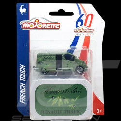 Renault Trafic French Touch Deluxe cars Huile d'Olive Green 1/59 Majorette 212055013
