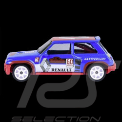 Renault 5 Turbo Anniversary Edition 60 years Blue / Red 1/59 Majorette 212054102
