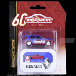 Renault 5 Turbo Anniversary Edition 60 ans Bleu / Rouge 1/59 Majorette 212054102