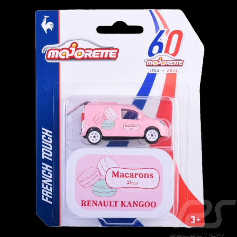 Renault Kangoo French Touch Deluxe cars Macarons Paris Pink 1/59 Majorette 212055013