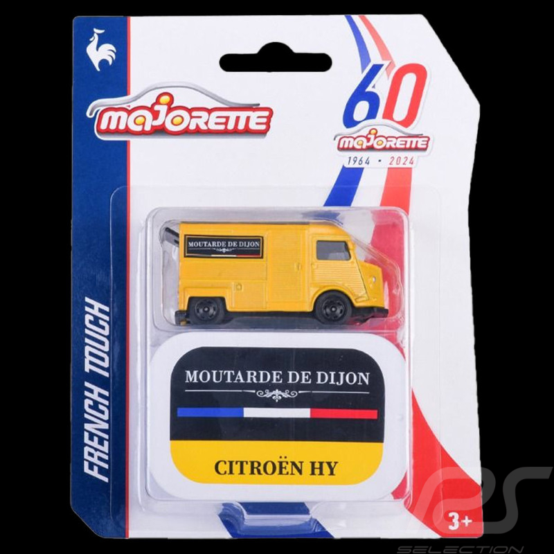 Citroën HY French Touch Deluxe cars Moutarde de Dijon Yellow 1/59 Majorette 212055013