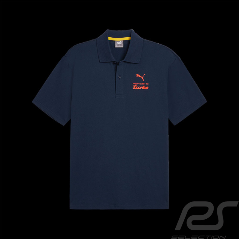 Porsche Poloshirt Turbo Puma Marineblau 627395-03 - herren