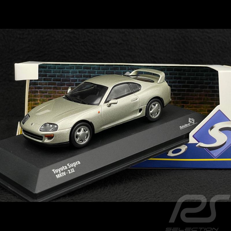 Toyota Supra Mk IV 2002 Argent Métallique 1/43 Solido S4314002