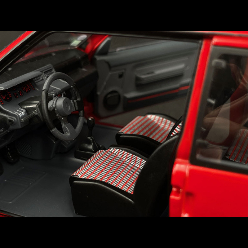 Solido 1/18 Renault 5 GT Turbo MK1 1985 Rouge – Miniature Voiture De Collection Neuve