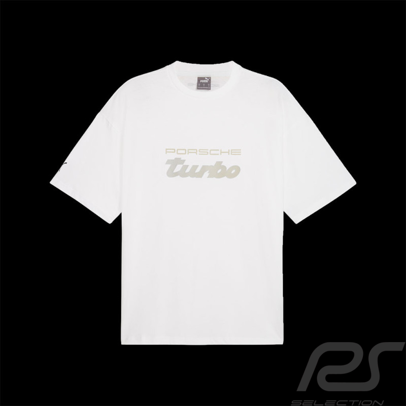 Porsche T-shirt Turbo Puma Weiß 626383-05 - herren