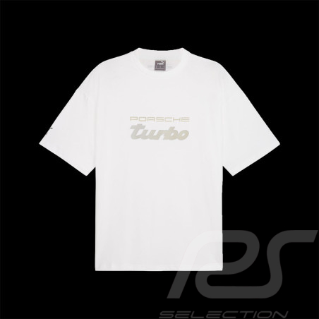 T-shirt Porsche Turbo Puma Blanc 626383-05 - homme
