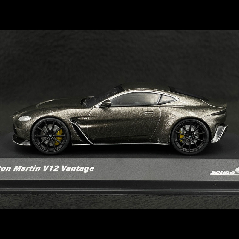 Modellino Solido 1:43 Aston Martin V12 Vantage 2023 - Colore Blu, METAL REPLICA, Nuovo
