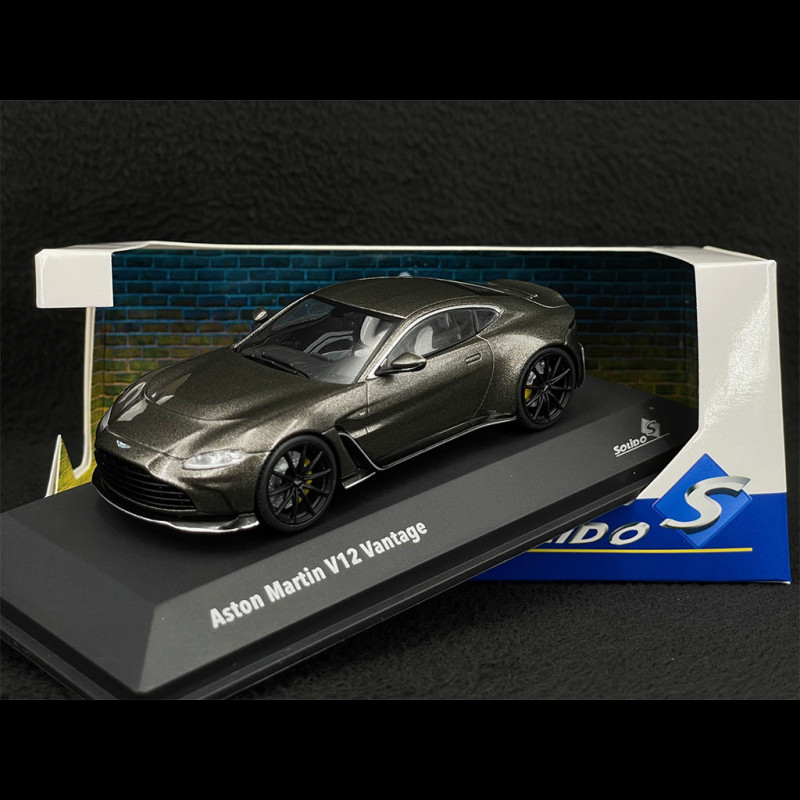 Neuf – Aston Martin V12 Vantage 2023 Grey – Modèle Réduit Solido 1/43 – Auto Stradali