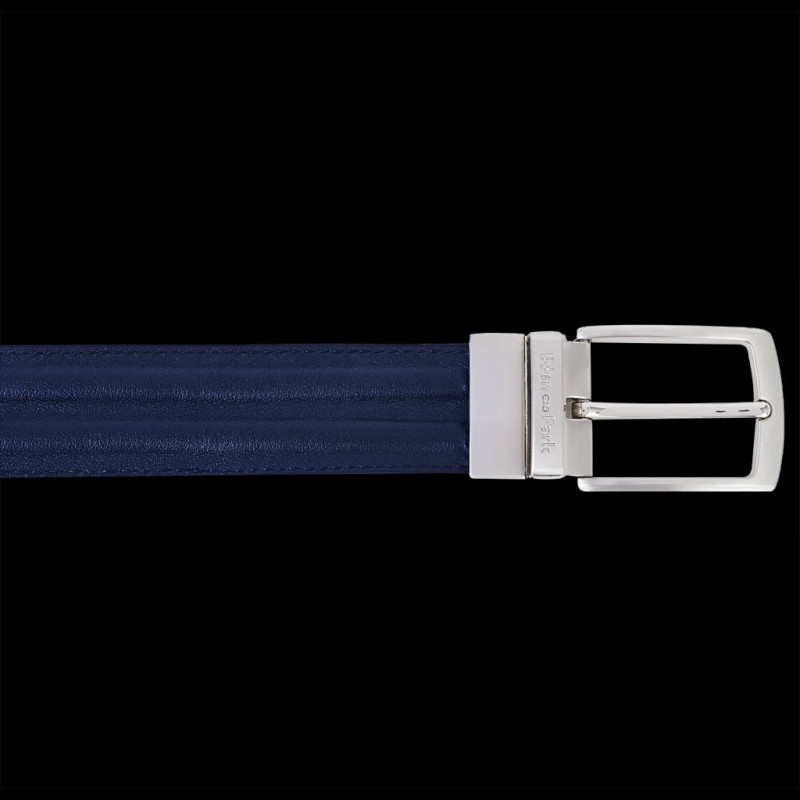 Ceinture Eden Park en Cuir Bleu Marine Coffret de 2 boucles H23ACTPK0001 BLF