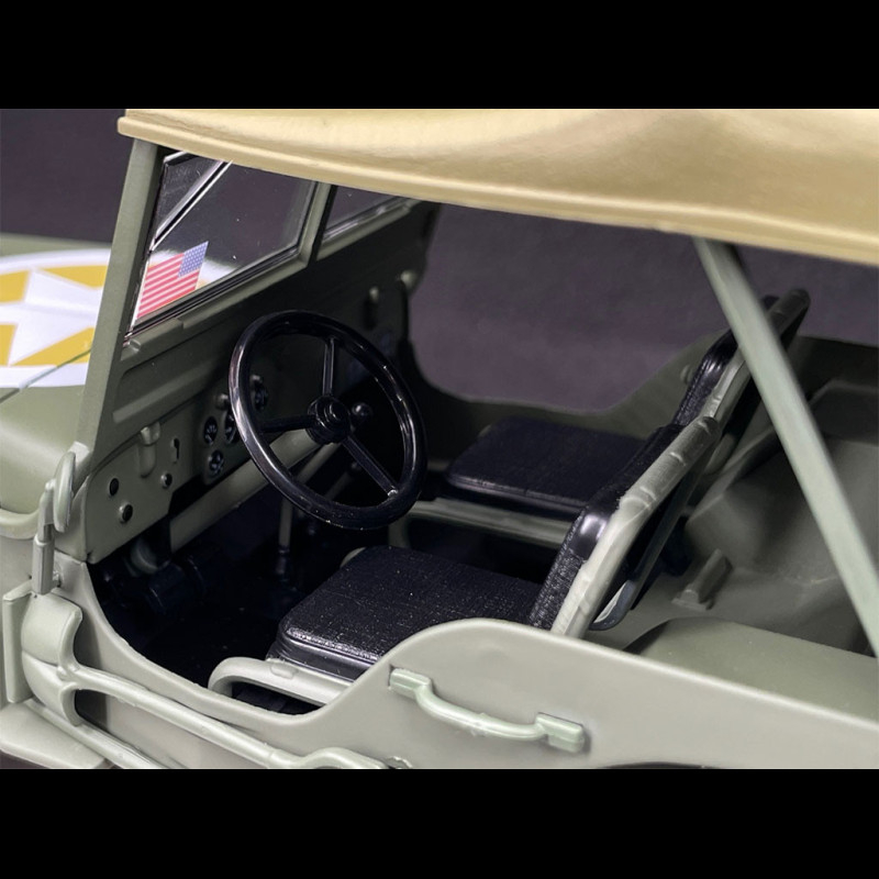 MAXI CAR MILITAIRE Army 1/43 - Jeep Willys 1944 EUR 12,00 - FR