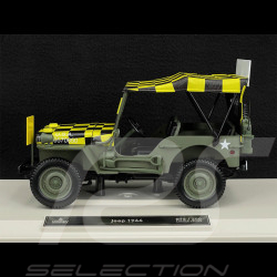 Jeep Army 1944 Follow Me US Army Vert 1/18 Norev 189019
