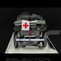 Jeep Army 1944 Ambulance US Army Vert 1/18 Norev 189019
