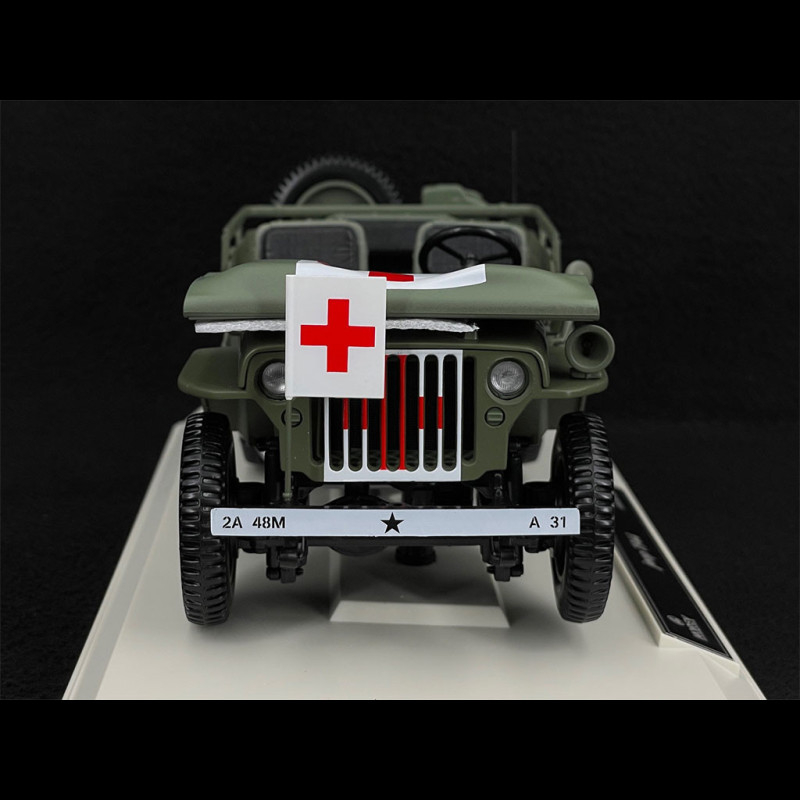 NOREV 1/18 - Jeep Army D-Day 1944, Miniature Militaire - Collection D-Day !