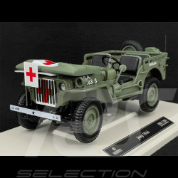 Jeep Army 1944 Ambulance Green 1/18 Norev 189018
