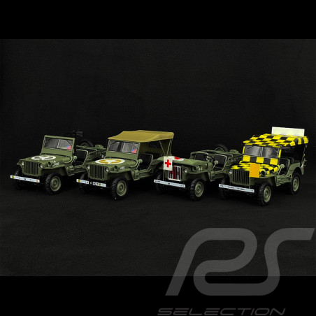 Set de 4 Jeep Army 1944...