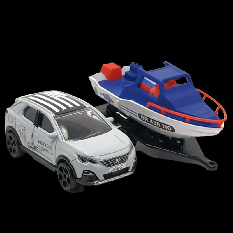 Majorette Peugeot 3008 GT Gendarmerie Blu Scuro 1:61 - Modellino Auto Collection