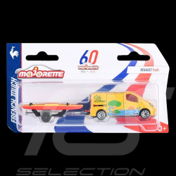 Majorette French Touch Set 60 years Renault Trafic with tow bar 1/59 Majorette 212055014
