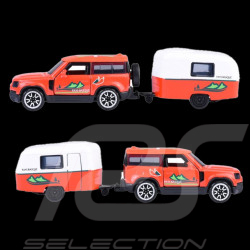 Majorette French Touch Set 60 years Land Rover Defender 90 with tow bar 1/59 Majorette 212055014