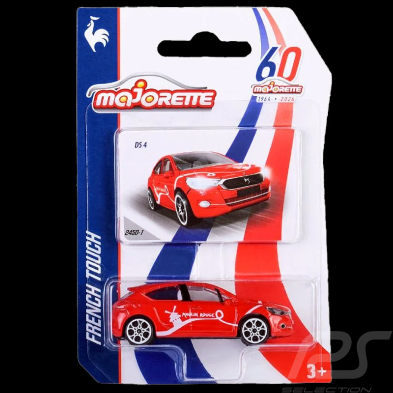 Citroën DS4 French Touch Premium 245O-1 Moulin Rouge Paris Red 1/59 Majorette 212055011