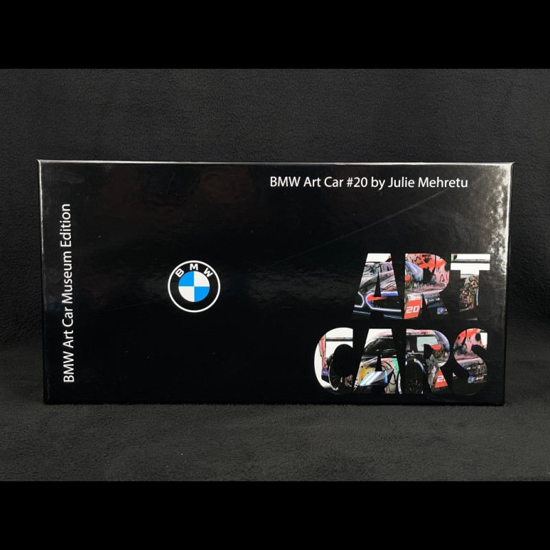 BMW M Hybrid V8 Art Car by Julie Mehretu n° 20 24h Le Mans 2024 1/18 ...